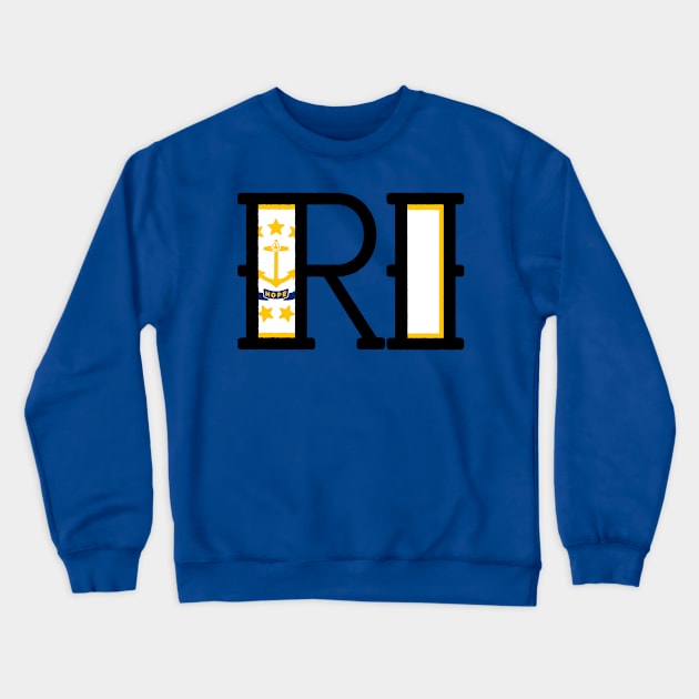 Rhode Island Crewneck Sweatshirt by kmtnewsmans